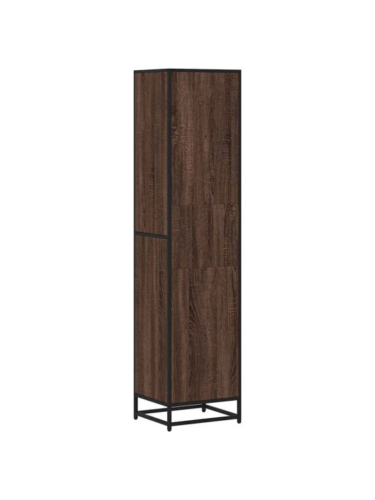 Kirjakaappi ruskea tammi 40x35x170,5 cm engineered wood