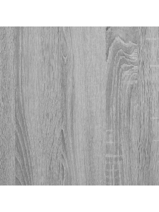 Konsolipöytä harmaa Sonoma 90x35x80 cm tekninen puu