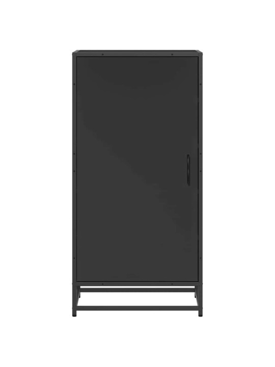 Kenkäteline musta 48x38x97,5 cm tekninen puu