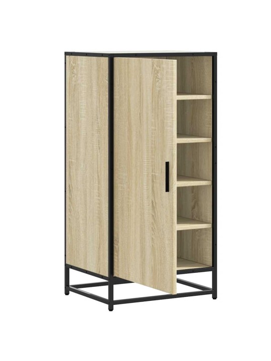 Kenkäteline sonoma-tammi 48x38x97,5 cm tekninen puu
