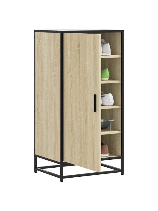 Kenkäteline sonoma-tammi 48x38x97,5 cm tekninen puu