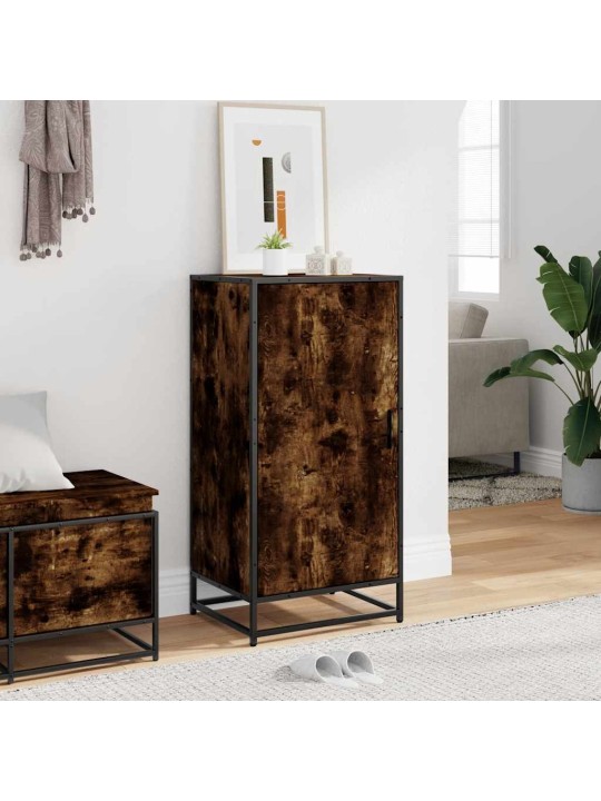 Kenkäteline savustettu tammi 48x38x97,5 cm tekninen puu