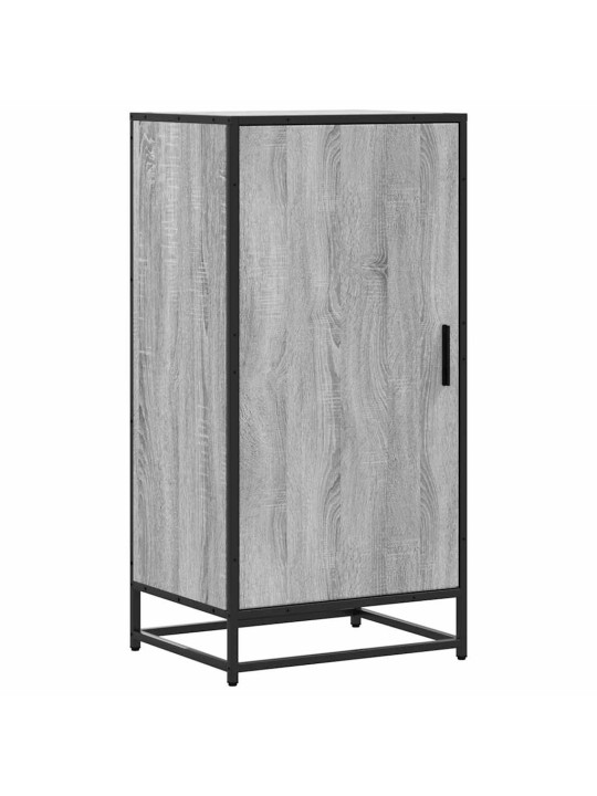 Kenkäteline harmaa sonoma 48x38x97,5 cm tekninen puu