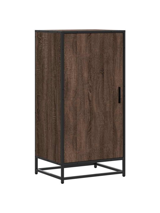 Kenkäteline ruskea tammi 48x38x97,5 cm tekninen puu
