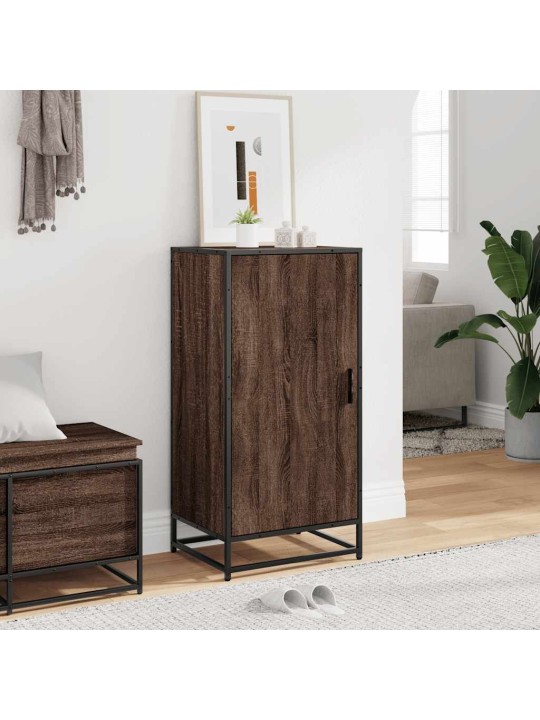 Kenkäteline ruskea tammi 48x38x97,5 cm tekninen puu