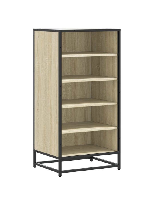 Kenkäteline sonoma-tammi 48x38x97,5 cm tekninen puu