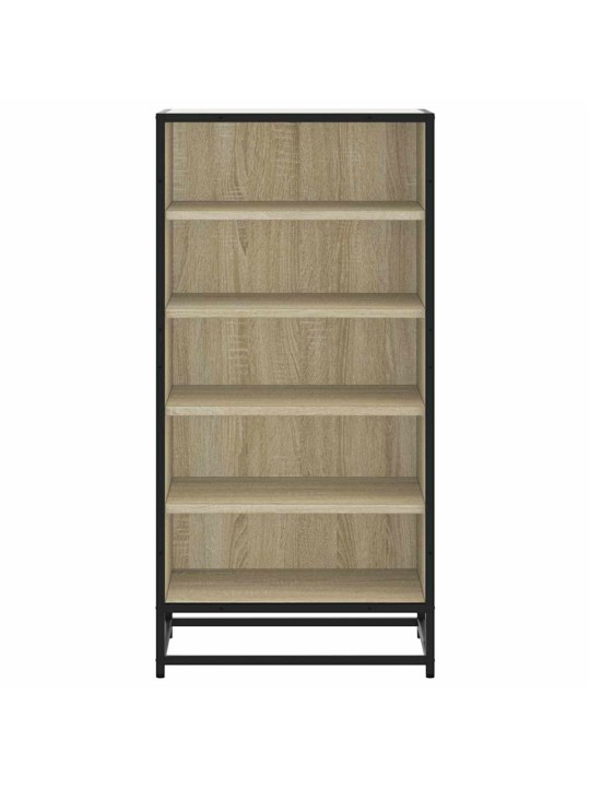 Kenkäteline sonoma-tammi 48x38x97,5 cm tekninen puu