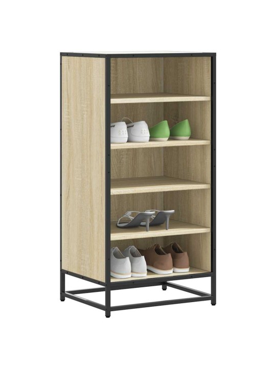 Kenkäteline sonoma-tammi 48x38x97,5 cm tekninen puu