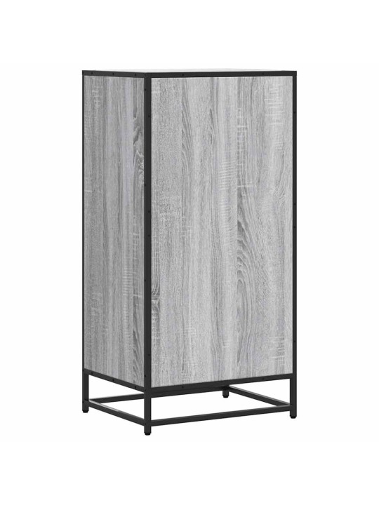 Kenkäteline harmaa sonoma 48x38x97,5 cm tekninen puu