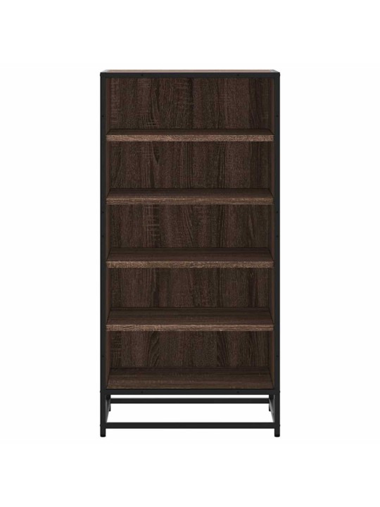 Kenkäteline ruskea tammi 48x38x97,5 cm tekninen puu