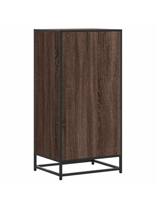 Kenkäteline ruskea tammi 48x38x97,5 cm tekninen puu