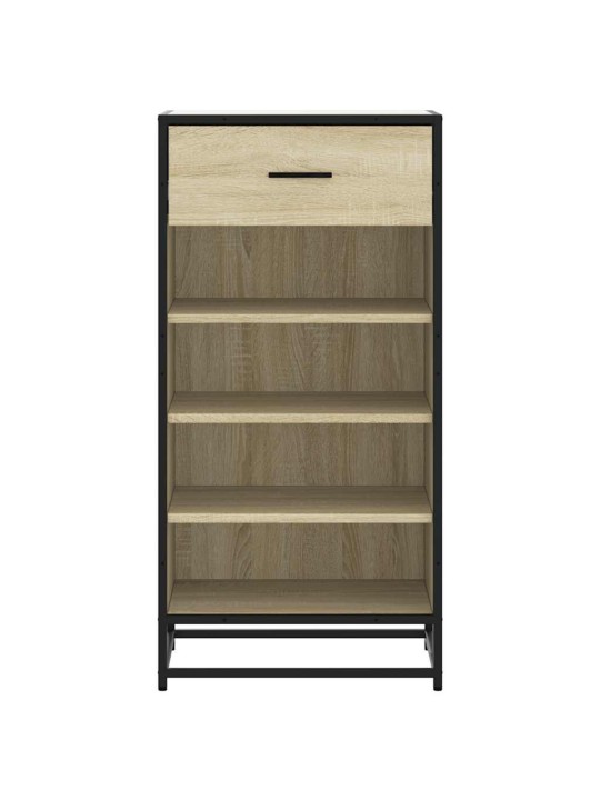 Kenkäteline sonoma-tammi 48x38x97,5 cm tekninen puu