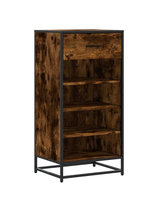Kenkäteline savustettu tammi 48x38x97,5 cm tekninen puu