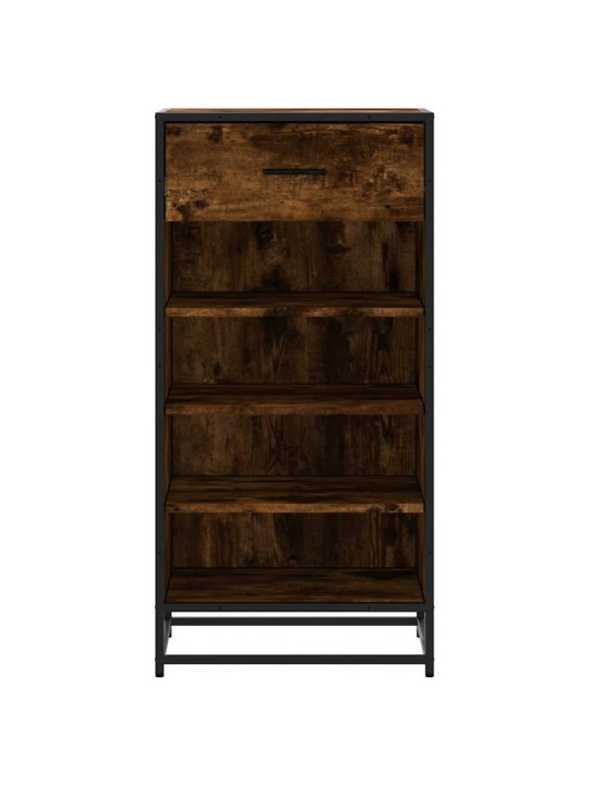 Kenkäteline savustettu tammi 48x38x97,5 cm tekninen puu