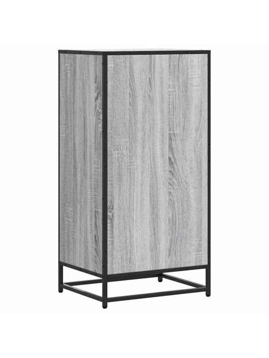 Kenkäteline harmaa sonoma 48x38x97,5 cm tekninen puu