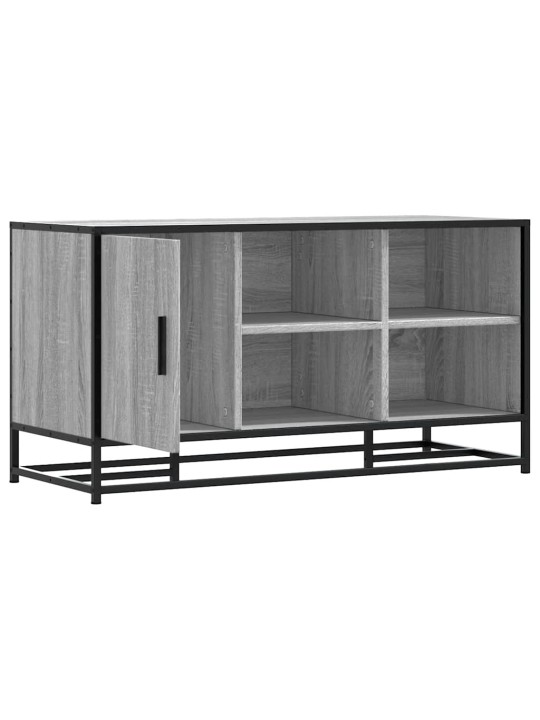Kenkäpenkki harmaa Sonoma 100x40x53,5cm tekninen puu ja metalli