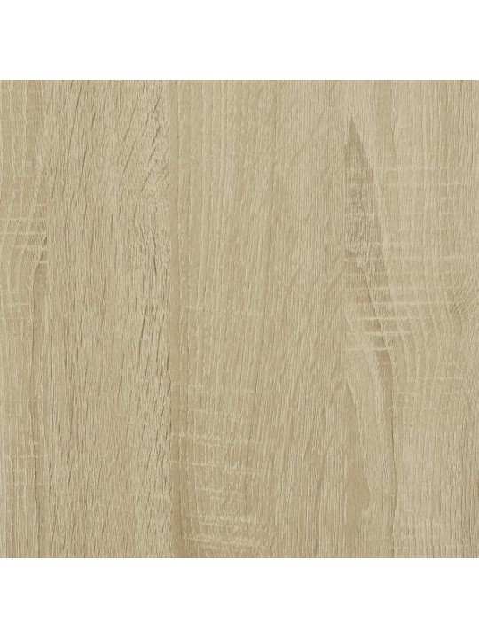 Kenkäpenkki sonoma tammi 80x40x53,5 cm suunniteltu puu metalli