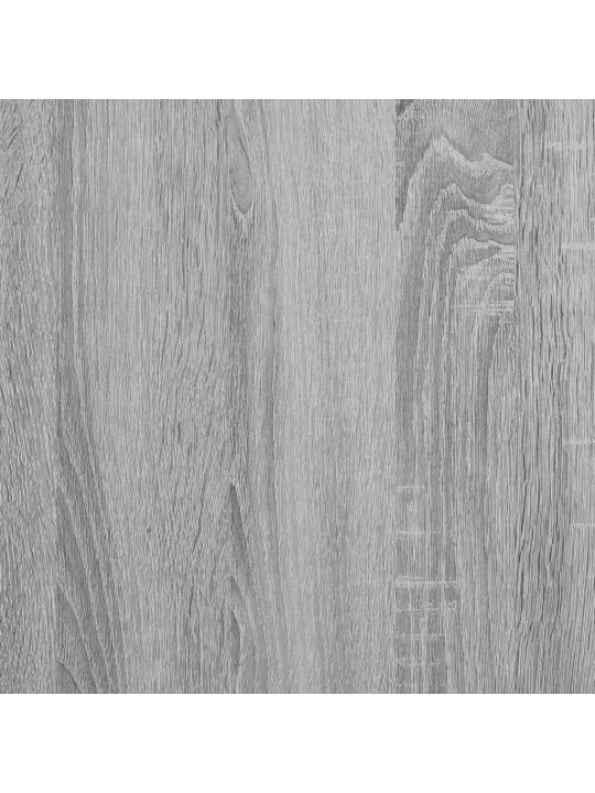 Kenkäpenkki harmaa Sonoma 80x40x53,5 cm tekninen puu ja metalli