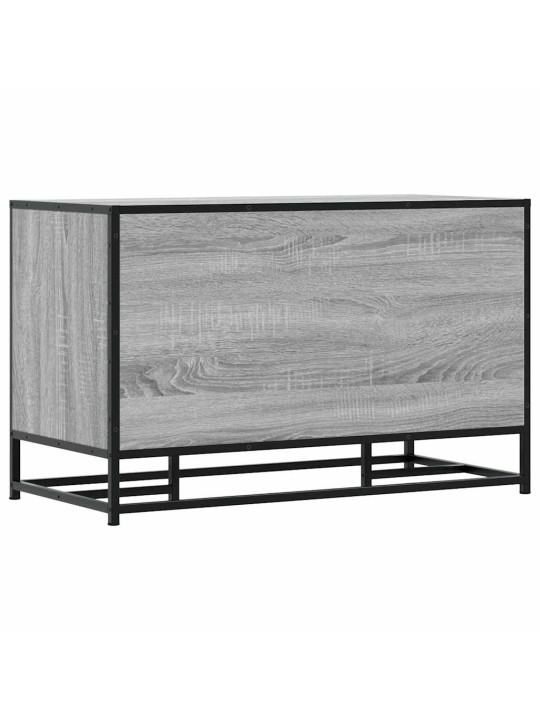 Kenkäpenkki sonoma tammi 84x40x53,5 cm suunniteltu puu metalli