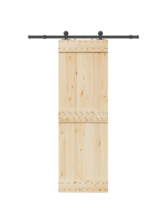 Liukuoven asennussarja teräs 152,5 cm musta