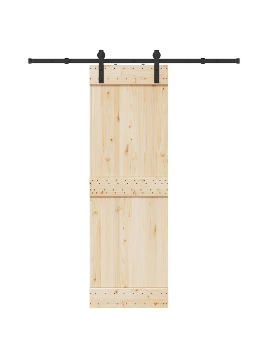 Liukuoven asennussarja teräs 183 cm musta