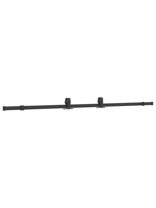 Liukuovi Hardware Kit 213 cm Teräs Musta
