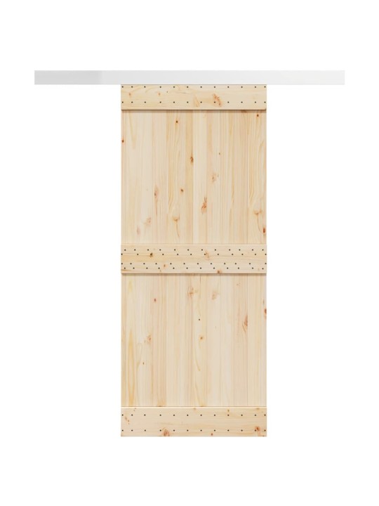 Liukuovi Hardware Kit 183 cm Alumiiniseos Sliver