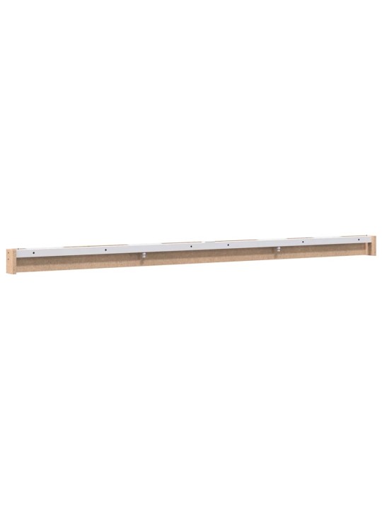 Liukuovi Hardware Kit 183 cm Alumiiniseos Sliver