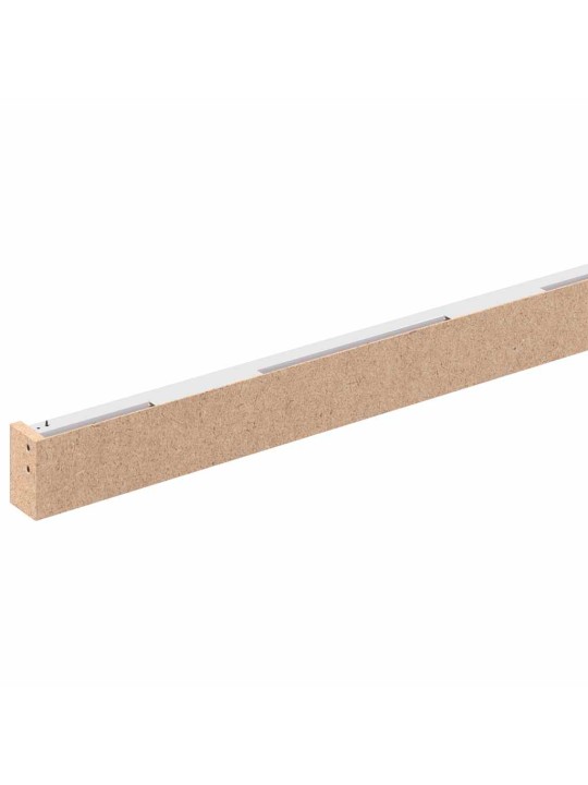 Liukuovi Hardware Kit 200 cm Alumiiniseos Sliver