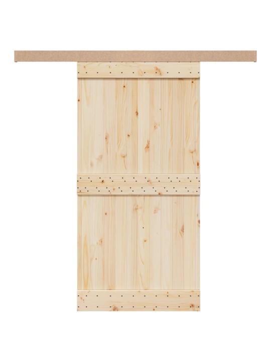 Liukuovi Hardware Kit 200 cm Alumiiniseos Sliver