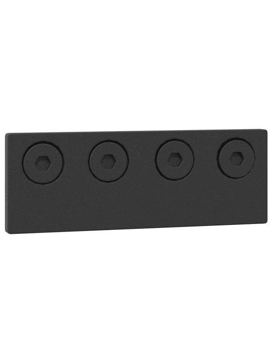 Liukuovi Hardware Kit 400 cm Teräs Musta