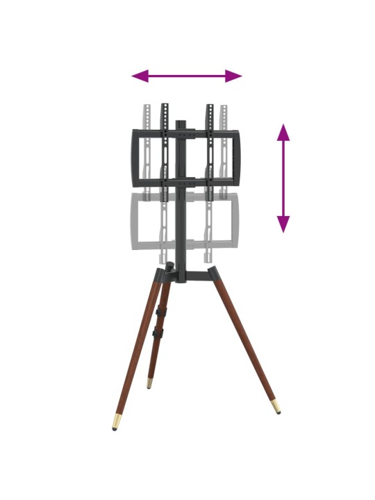 TV-kolmijalka 37"-65" ruuduille Max VESA 400x400 mm 40 kg