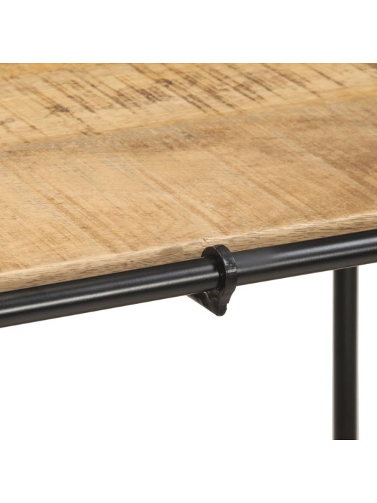 Konsolipöytä 110x42x76 cm massiivipuuta karkea mango