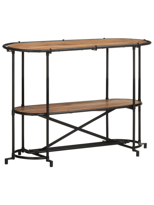 Konsolipöytä 110x42x76 cm täysi akaasiapuu