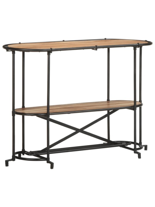 Konsolipöytä 110x42x76 cm täysi akaasiapuu