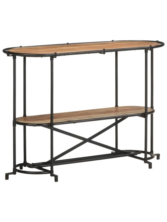 Konsolipöytä 110x42x76 cm täysi akaasiapuu