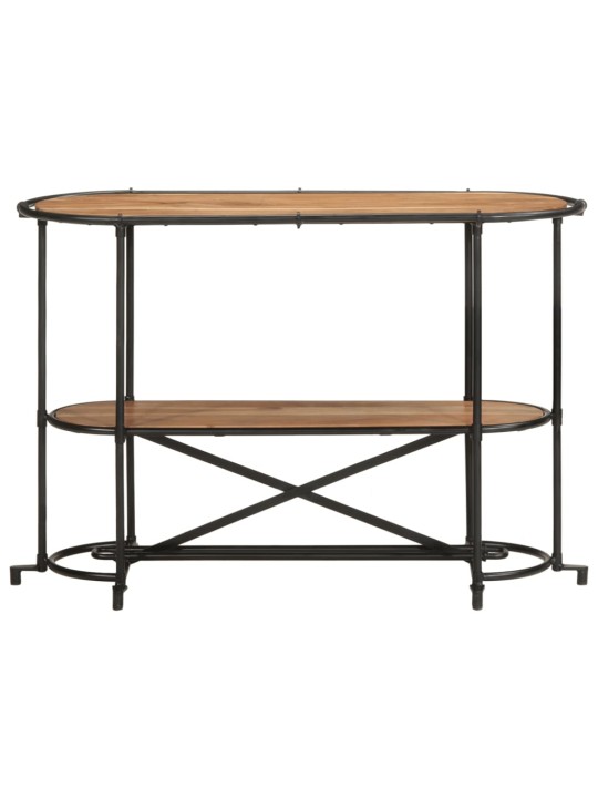 Konsolipöytä 110x42x76 cm täysi akaasiapuu