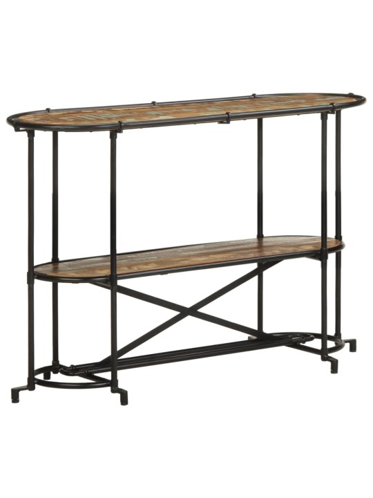 Konsolipöytä 110x42x76 cm täysi kierrätetty puu