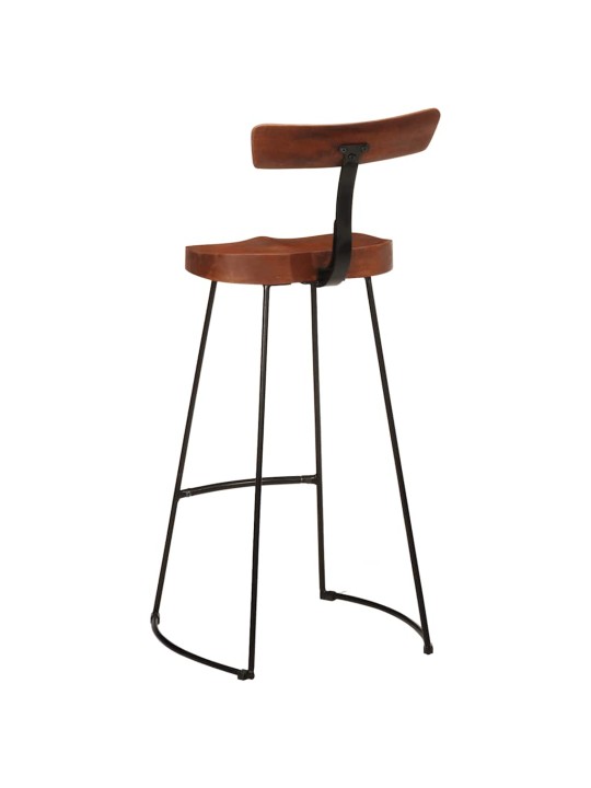 Baarijakkarat 2 kpl 49x43x103 cm täysi mangopuu