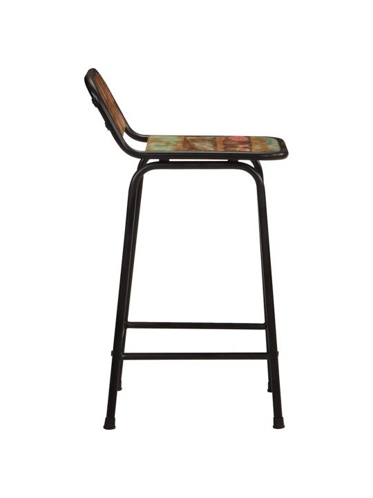 Baarijakkarat 2 kpl 46x35,5x80 cm massiivipuu kierrätetty