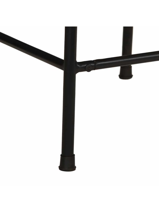 Baarijakkarat 2 kpl 46x35,5x80 cm massiivipuu kierrätetty
