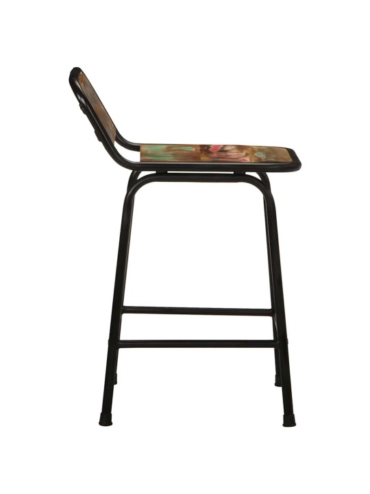 Baarijakkarat 2 kpl 46x35,5x70 cm massiivipuu kierrätetty
