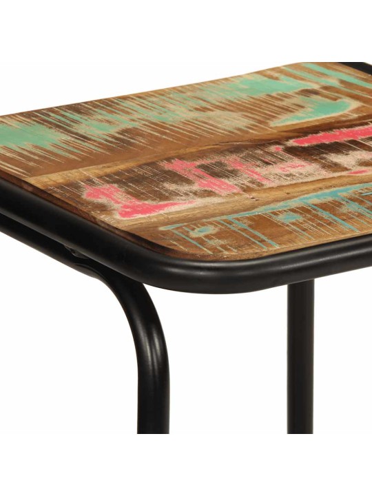 Baarijakkarat 2 kpl 46x35,5x70 cm massiivipuu kierrätetty