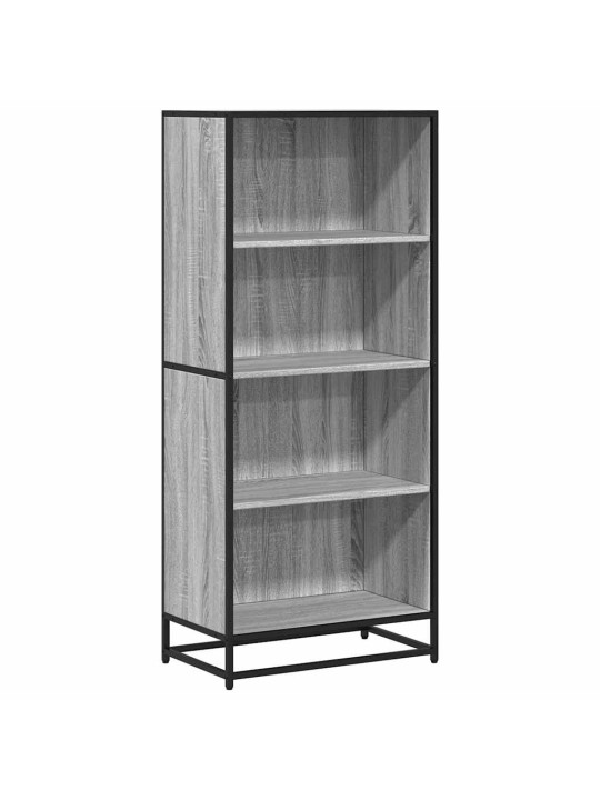 Kirjahylly harmaa sonoma 60x35x139 cm tekninen puu