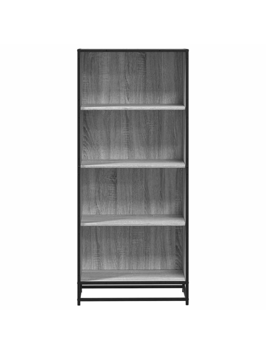 Kirjahylly harmaa sonoma 60x35x139 cm tekninen puu