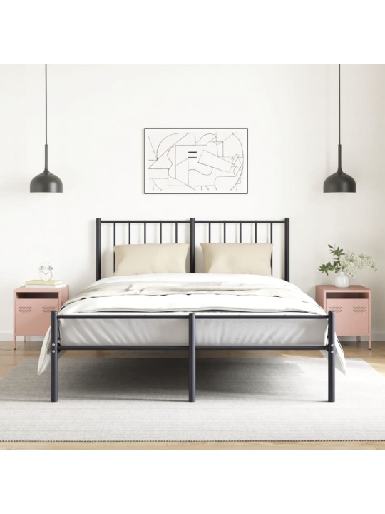 Yöpöytäkaapit 2 kpl pinkki 35x39x43,5 cm teräs