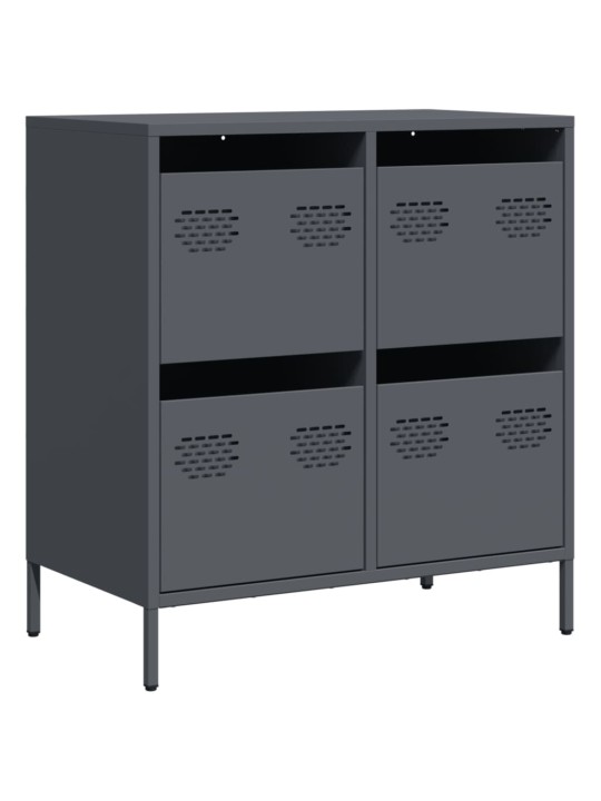 Senkki antrasiitti 68x39x73,5 cm kylmävalssattu teräs