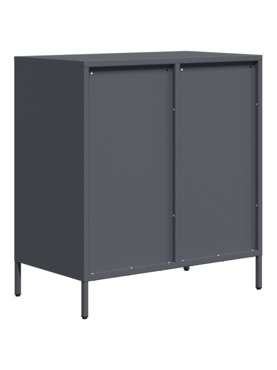 Senkki antrasiitti 68x39x73,5 cm kylmävalssattu teräs