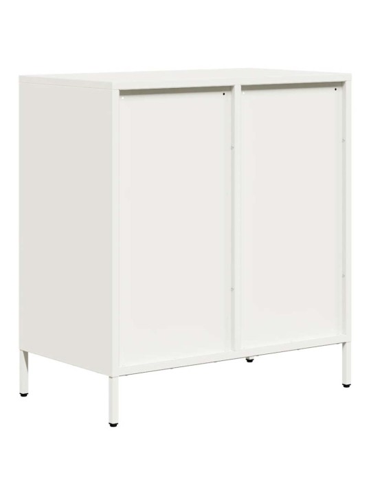 Senkki valkoinen 68x39x73,5 cm kylmävalssattu teräs