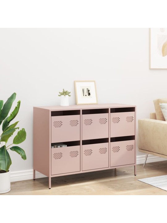 Senkki pinkki 101,5x39x73,5 cm kylmävalssattu teräs
